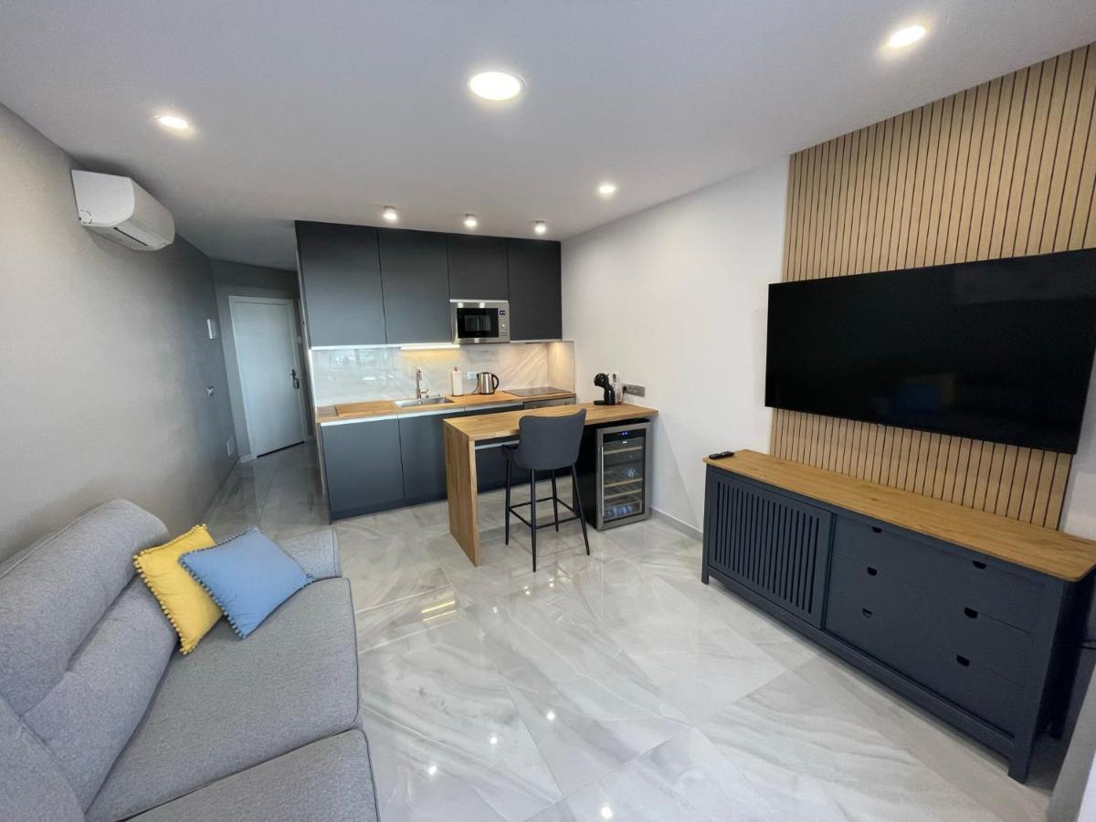Appartamento Luxury Diamond - Ocean View, Big Terraces, Air Con, Wifi Los Cristianos  Esterno foto