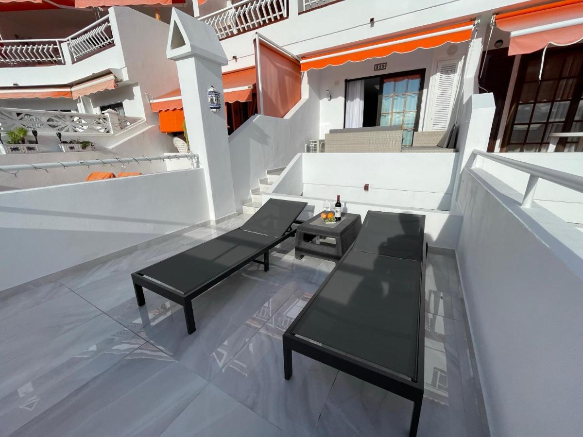 Appartamento Luxury Diamond - Ocean View, Big Terraces, Air Con, Wifi Los Cristianos  Esterno foto