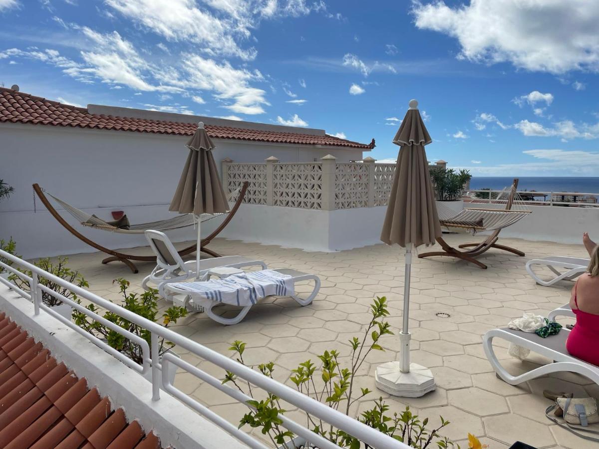 Appartamento Luxury Diamond - Ocean View, Big Terraces, Air Con, Wifi Los Cristianos  Esterno foto