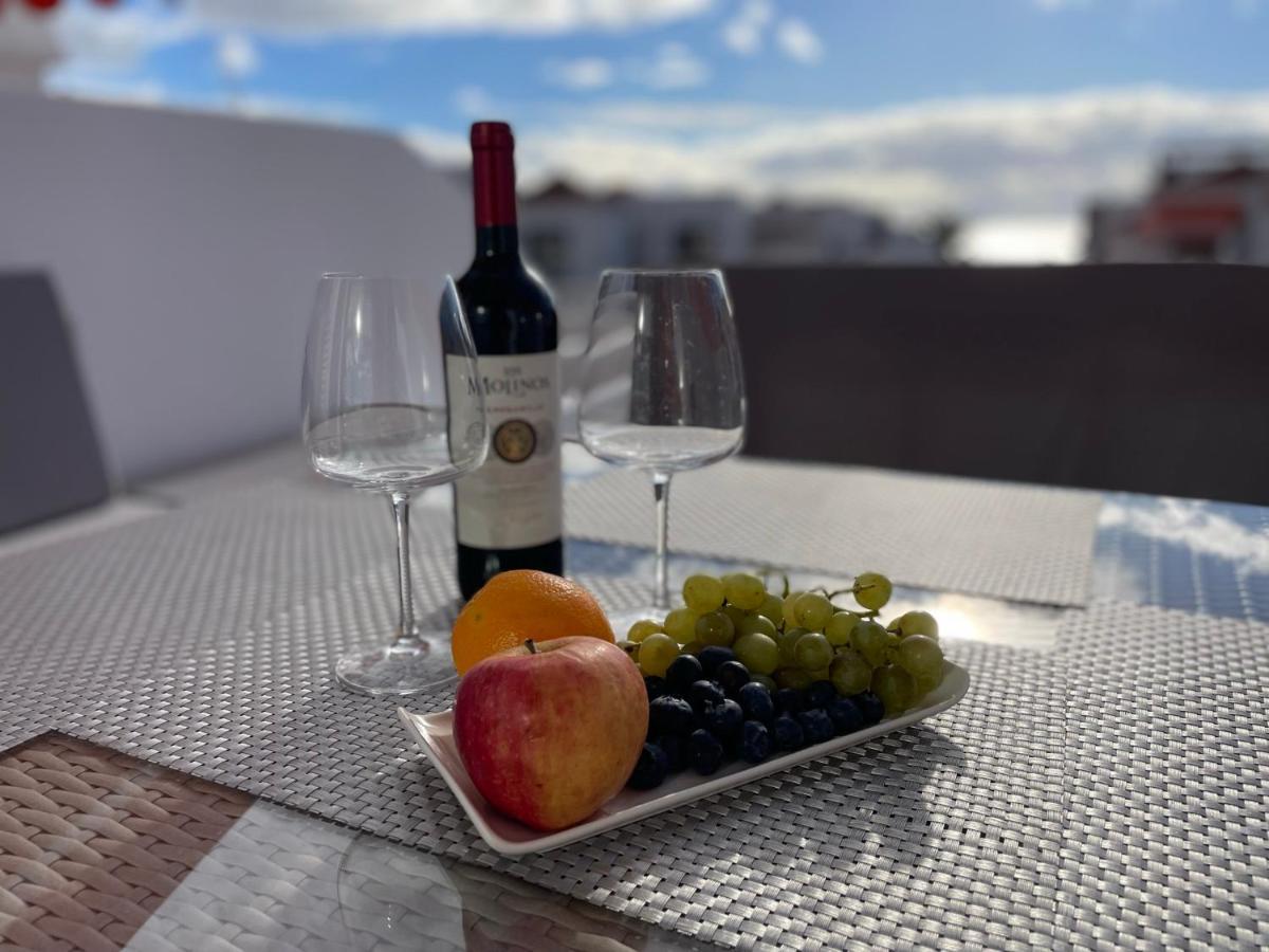 Appartamento Luxury Diamond - Ocean View, Big Terraces, Air Con, Wifi Los Cristianos  Esterno foto
