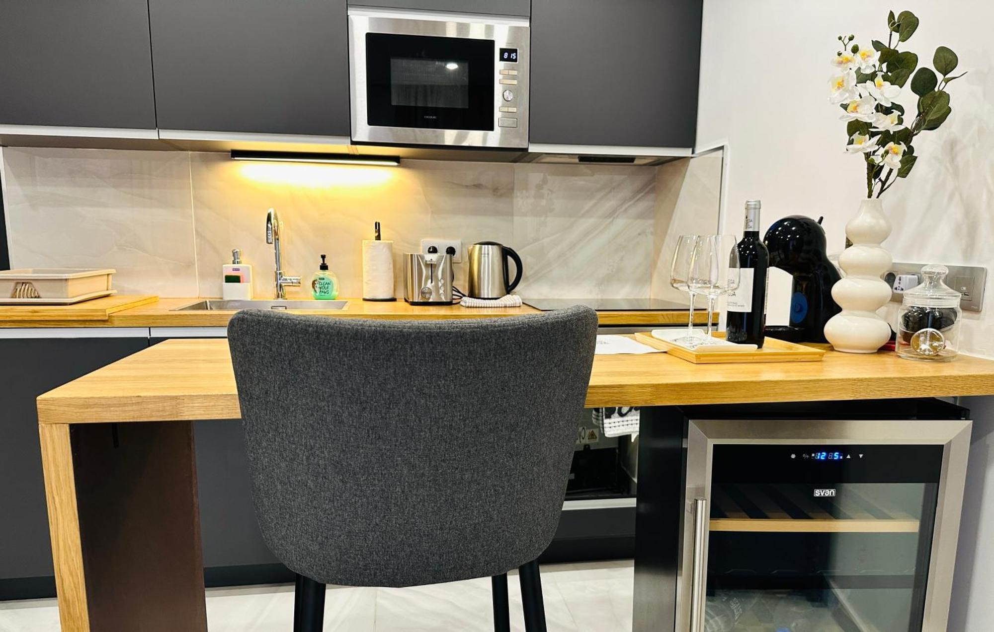 Appartamento Luxury Diamond - Ocean View, Big Terraces, Air Con, Wifi Los Cristianos  Esterno foto